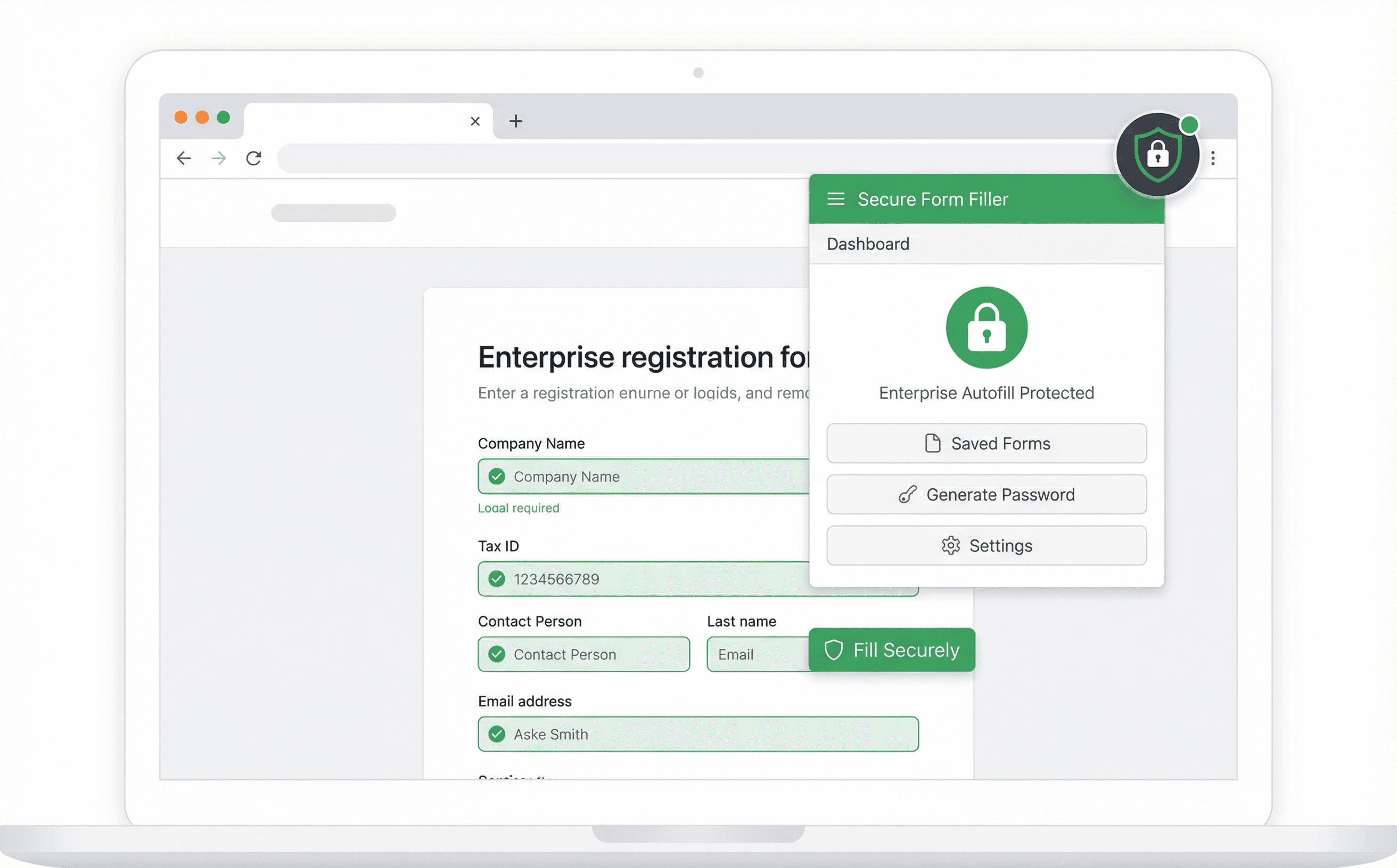Secure Form Filler